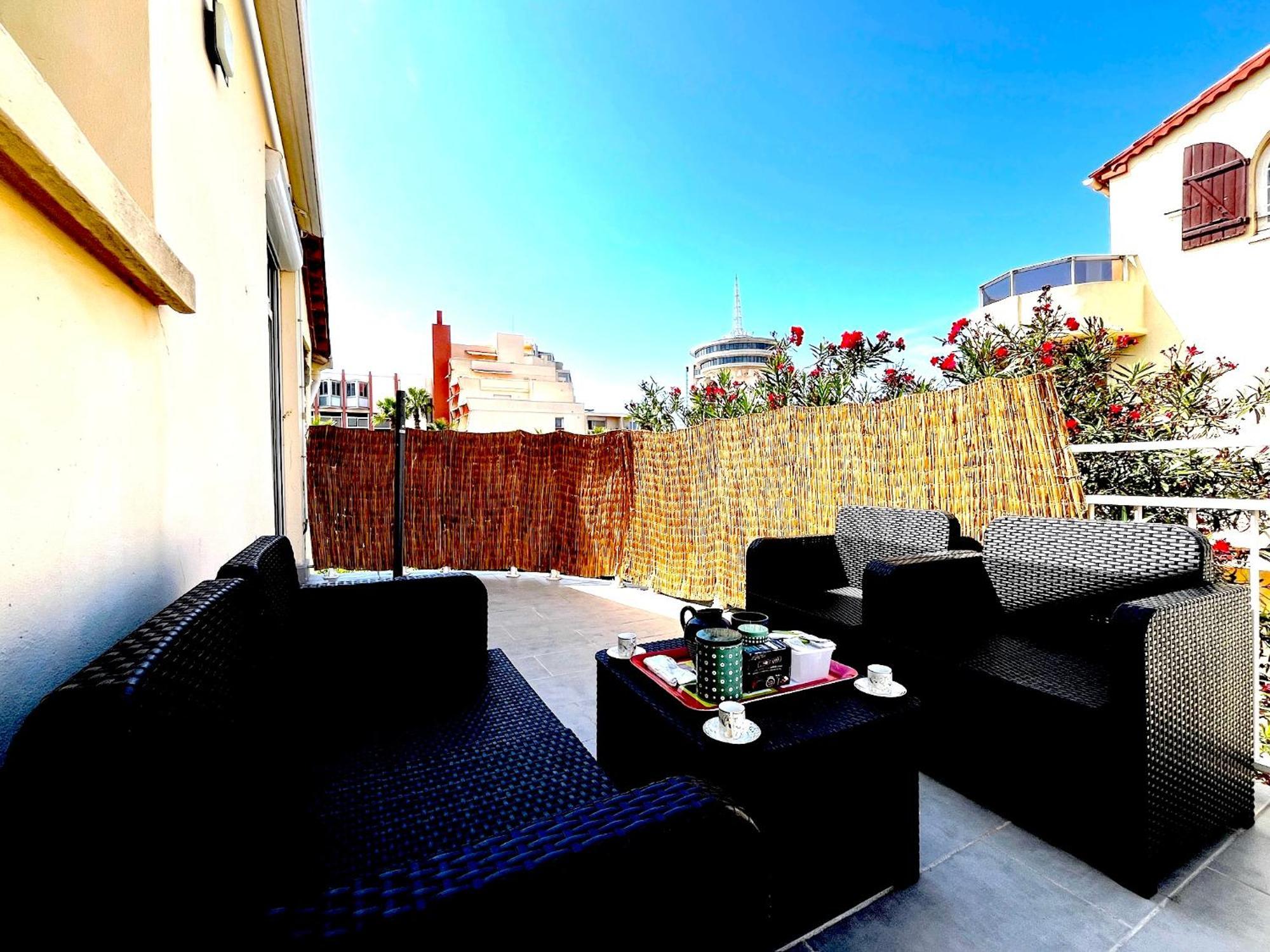 Villa Cantarela, Palavas Plage, Vue Mer Экстерьер фото